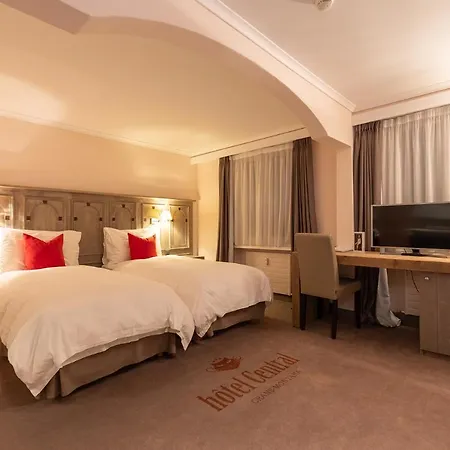 Central, & Lounge Bar Otel Crans-Montana