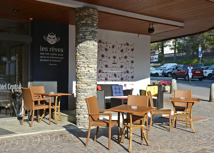 Central, & Lounge Bar 3* Crans-Montana